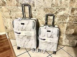 2-pcs Jessica Simpson Hardside Spinner Suitcase Luggage Set (20 & 25)