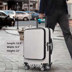 20 Bagages à main + Étui de transport léger avec poche avant et port USB