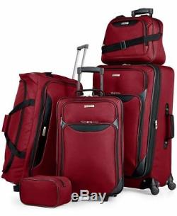 200 $ Nouveau Tag Voyage Collection Springfield III 5 Pc Valise Spinner Luggage Set