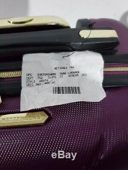 400 $ Aimee Kestenberg Diamond 2-pc Carry-on Luggage Set Siège Sous Sac