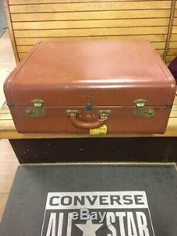60 En Cuir Vintage Luggage Set De 4 Valise Set Top Grain Leather USA Rare