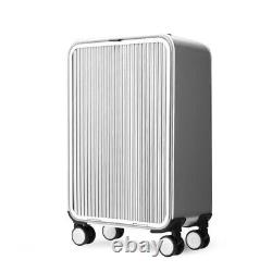 Aluminium Travel Rolling Bagage New Mode Suitcase Spinner Transporter Sur Le Chariot