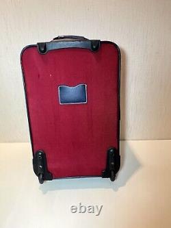 American Eagle Suitcase Duffle Bag Tote Red Blue Travel Set D'appariement De Bagages