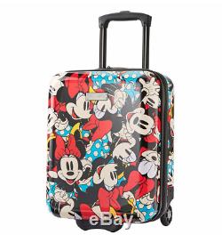 American Tourister Disney Hardside Luggage Set, Roulettes Multidirectionnelles, Minnie, 20 18'