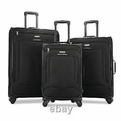 American Tourister Pop Max 3 Piece Luggage Spinner Set 29/25/21 (noir)
