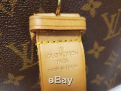 Auth Louis Vuitton Grand Leather ID Bagages Nom De La Balise Et Poignet 133