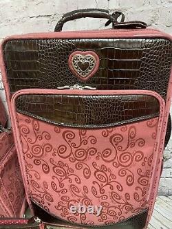 Brighton Huge Luggage Set Beauty Case/wheeler Duffle/ Grande Valise/ Parapluie