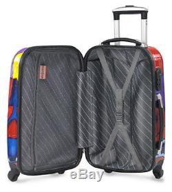 Dejuno 3 Pièces Poids Léger Hard Shell Spinner Upright Luggage Set Jazz