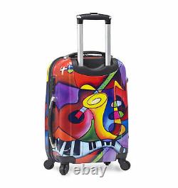 Dejuno 3-piece Lightweight Hardside Spinner Upright Luggage Set Jazz
