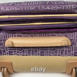 Diane Von Furstenberg Dvf 21 Logo Rolling Carry On Bagage & Travel Bag (2 Pc)