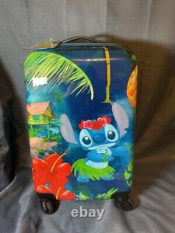 Disney Lilo & Stitch Spinner Transporter Sur Valise Sac À Bagages Dur 28 24 20 Nouveau