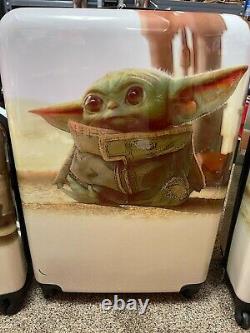 Disney Star Wars Baby Yoda Grogu Set De Bagages Ful Hard Bagage 29 25 21 Rare
