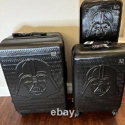 Disney Star Wars Darth Vader Ful Hard Rolling Suitcase 3pcs Set De Bagages Nouveau
