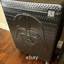 Disney Star Wars Darth Vader Ful Hard Rolling Suitcase 3pcs Set De Bagages Nouveau