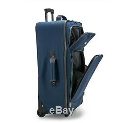 Elite Bagages Whitfield 5 Pièces Softside Léger Roulement Luggage Set