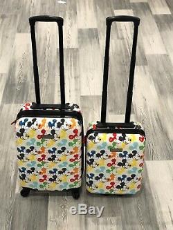 Enfants Disney Mickey Mouse American Tourister Bagages Carry Le 2-pc Set 20 & 18