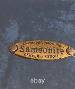 Ensemble De Bagages Vintage Samsonite Shwayder 3pc Avec Keys