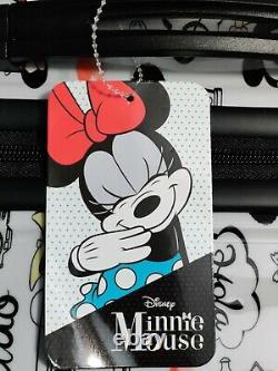 Ensemble De Valises Disney Minnie & Mickey Mouse Spinner Bagage Dur 21 25 29 Nouveau