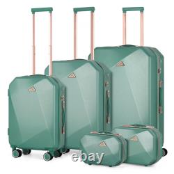 Ensemble de bagages 5 pièces Ensemble de valises rigides Valise de voyage en famille Ensemble de bagages d'affaires