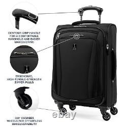 Ensemble de bagages Travelpro Runway 2 pièces, valise cabine extensible à 4 roues souples.