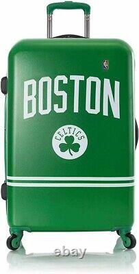 Ensemble de bagages à roulettes NBA Basketball Boston Celtics 2 pièces Valise de cabine