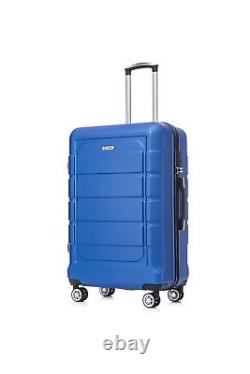 Ensemble de bagages à trois pièces (20, 24, 28) valise à roulettes avec serrure TSA