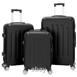 Ensemble de bagages de voyage avec 3 sacs à roulettes pour un transport facile