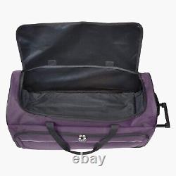 Ensemble de bagages de voyage en polyester violet Skyway T1158 Seville 2.0 4 pièces