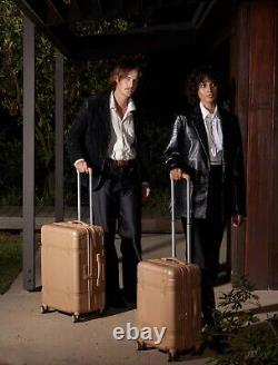 Ensemble de bagages en 2 pièces CALPAK, couleur or, valises rigides à roulettes Spinner NWT