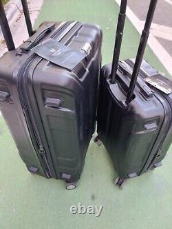 Ensemble de valises de voyage 2 pièces 20 et 26 pouces à 8 roues, coque rigide, supplémentaire