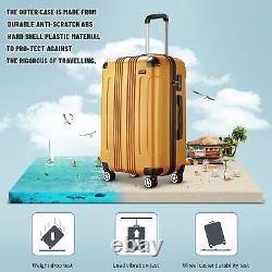 Ensemble de voyage Joyway Carry on Luggage 8 pièces, valise approuvée par les compagnies aériennes 22x14x9