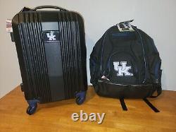 Ensemble sac à dos et bagage à main Kentucky Wildcats noir 2 pièces 21''x13''x9''