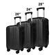 Hard Shell Cabin Grande Valise Avec 4 Roues Lightweight Voyage Chariot À Bagages