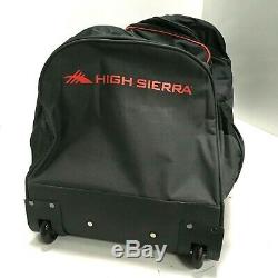 High Sierra 3 Pièces Wheeled Duffel Bag Set, 26/30/36, Noir 119850-4637