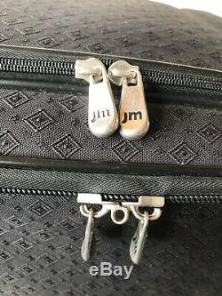 Joy Mangano Hsn 2pc. Valise Luggage Set, Black Diamond