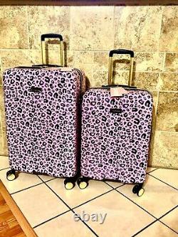 Juicy Couture 2- Pc Hardside Spinner Luggage Set Rose