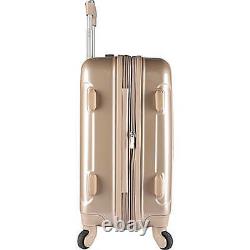 Kensie Luggage 3 Pc Expandable Hard Side Luggage Set Silver Kn-67903-sv