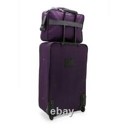 Le Choix Du Voyageur Elite Purple Bagage Whitfield 5-piece Rolling Bagage Set
