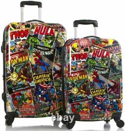 Marvel Young Adult Luggage Set Spinner Suitcase 2 Pcs Set 26 Pouces, 21 Pouces
