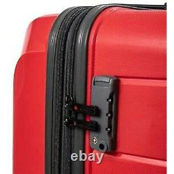 New Air Canada Optimum 3pcs Hardside Spinner Rolling Bagage Set With Wet Pouch