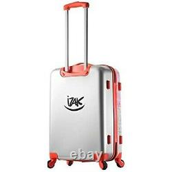 Nouveau Mia Toro Italie Izak-chic Voyage Hardside Spinner Rolling Bagage 3 Pièces