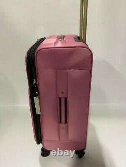 Nouveau Samantha Brown Ultra Lightweight 4 Pc Bagage Set Spinner Dusty Rose