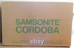 Nouveau Set Vintage Samsonite Cordoba Bagages Bagage & Carrelage Spicewood Tan Cuir