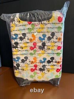 Nouveau Touriste Américain Disney Roll Aboard Bagage Coloré 2pc Mickey Mouse Set