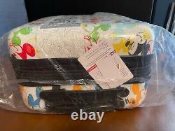 Nouveau Touriste Américain Disney Roll Aboard Bagage Coloré 2pc Mickey Mouse Set