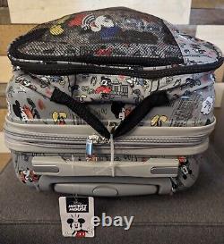Nouvel ensemble de bagages de cabine Disney Mickey Mouse 20 6 pièces avec oreiller