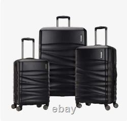 Nouvel ensemble de valises rigides American Tourister Tranquil 3 pièces NOIR 20'' 24'' 28''