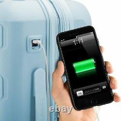 Pagosa 2-piece Smart Usb Charge Port Hardside Ensemble De Bagages Extensibles Spinner