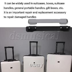 Poignée de remplacement pour valise en plastique B112 noir et gris avec vis