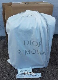 Rimowa + Dior Cabin Black Flambant Neuf Dans La Boîte Ensemble Complet Avec Des Étiquettes